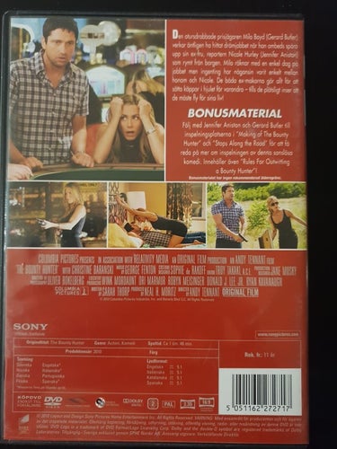The Bounty Hunter DVD