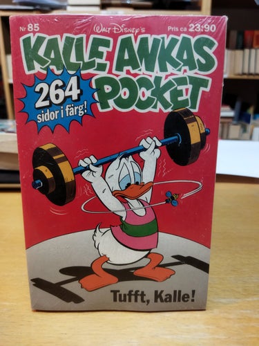 Kalle Ankas pocket nr 85, NY, inplastad