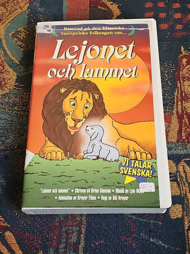 Lejonet Och Lammet (Svenskt Tal) (VHS)