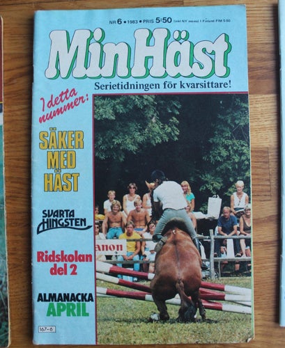 MIN HÄST 1983 NR 6