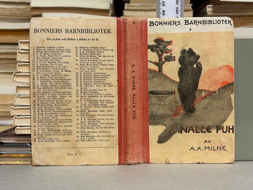 Nalle Puh av A.A. Milne. Bok. Good plus