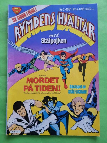 Rymdens hjältar nr 2 från 1981