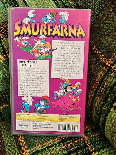 Smurfarna I Urtiden VHS