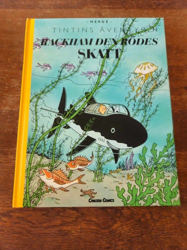 Tintin - Rackham den Rödes skatt (STORT FORMAT)