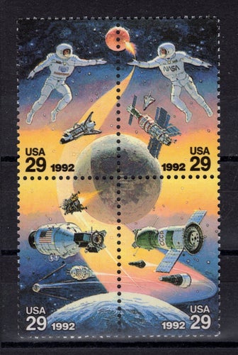 USA 1992 Rymden MNH**