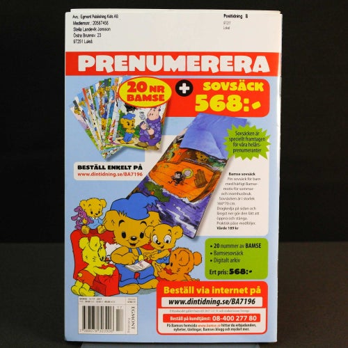 Bamse - 2017 - NR 17 - Bamse och besöket från rymden