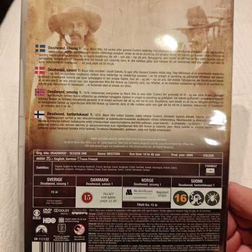 Deadwood: Säsong 1 - Komplett -Ny!