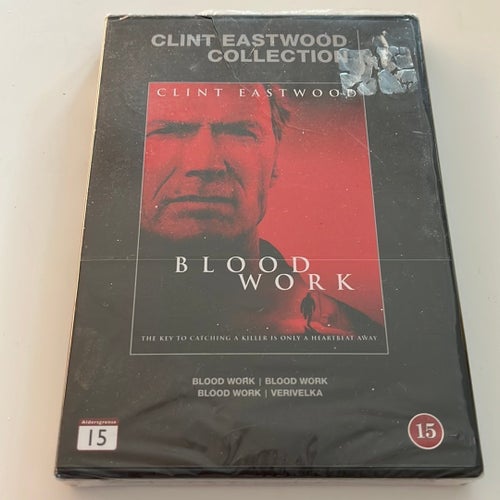 Blood Work - Clint Eastwood Collection - DVD / NY / OÖPPNAD