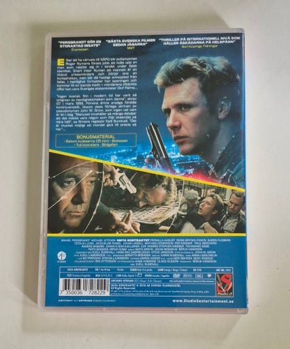 Sista Kontraktet / Mikael Persbrandt / Svenskt Tal / Studio S / Fint Skick / DVD