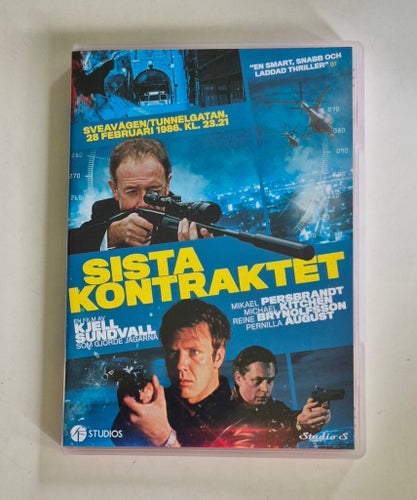 Sista Kontraktet / Mikael Persbrandt / Svenskt Tal / Studio S / Fint Skick / DVD