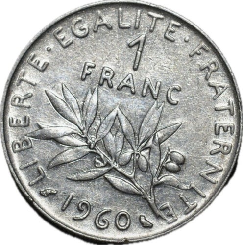 1 Franc 1960 Frankrike