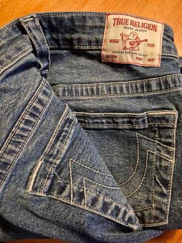 True Religion damjeans fynd jeans dam Bobbi Baggy storlek 27