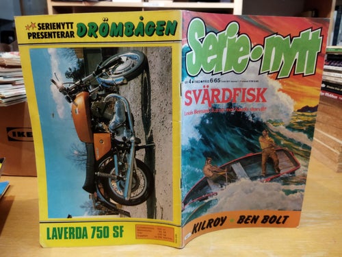 Serie nytt 1983 nr 4, Svärdfisk, Kilroy, Ben Bolt, Very Fine plus