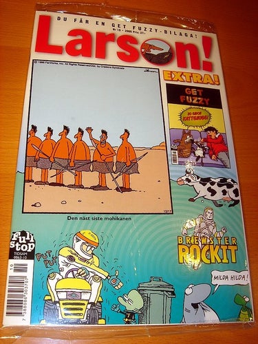 LARSON (svensk) NY OLÄST Nr 10 2005 !! Extra bilaga