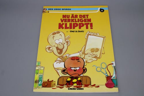 Den unge Spirou : Nu är det verkligen klippt! 1994 - 1:a upplaga