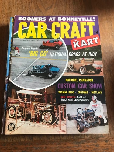Car Craft and Kart, 1961 december