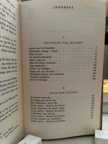 Nybyggarna av Vilhelm Moberg, bok, Very good plus