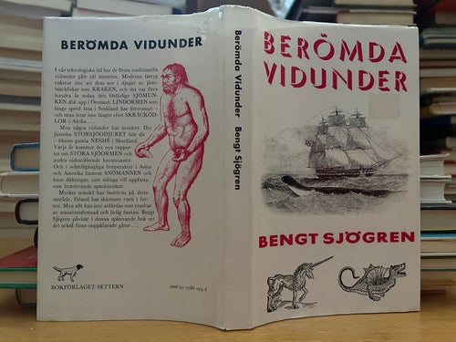 Berömda vidunder av Bengt Sjögren, bok, Very Fine plus
