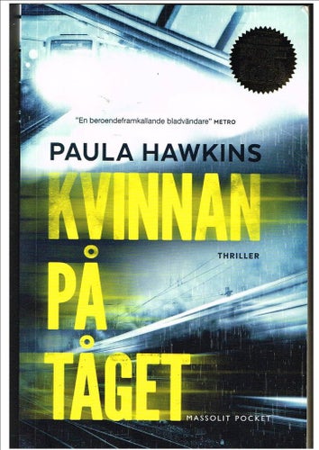 KVINNAN PÅ TÅGET - Paula Hawkins (2016)