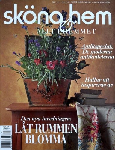 Sköna hem 3 1995 Ingegerd von Porat, Bang & Olufsen, Maryhill Lund, Pasi Välimaa
