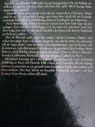 Henrik VIII självbiografi- Kärlek och överdåd,söndra och härska (M. George) 966s