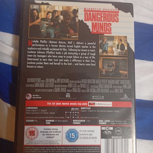 Dangerous Minds DVD