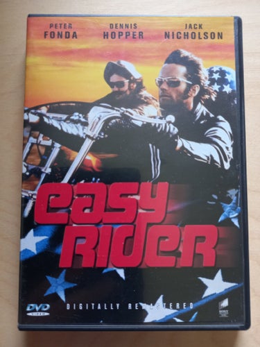 DVD-FILM "EASY RIDER" PETER FONDA, DENNIS HOPPER, JACK NICHOLSON FRÅN 1969
