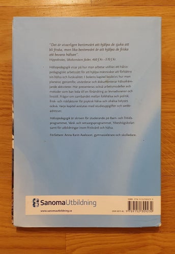 Hälsopedagogik (Anna-Karin Axelsson)