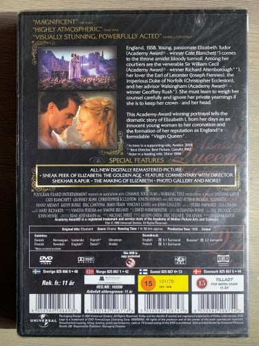 Elizabeth / Ny/Inplastad / Special Edition / DVD