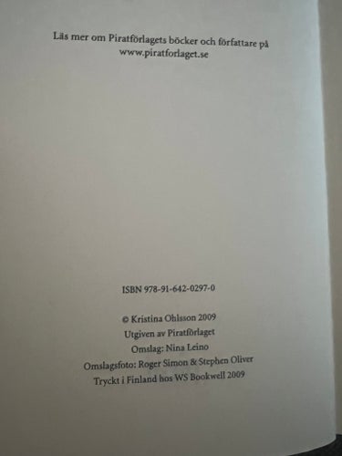 Askungar av Kristina Ohlsson, 2009