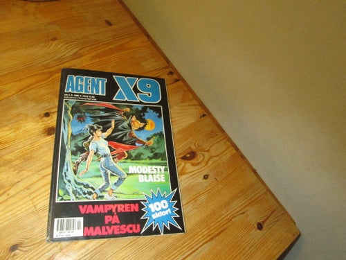 AGENT X9 NR 4 / 1988 MODESTY BLAISE