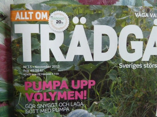 TRÄDGÅRD, NR 15, 2013,