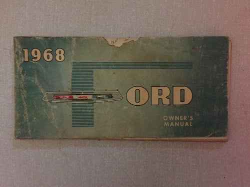 1968 Ford Owner's Manual