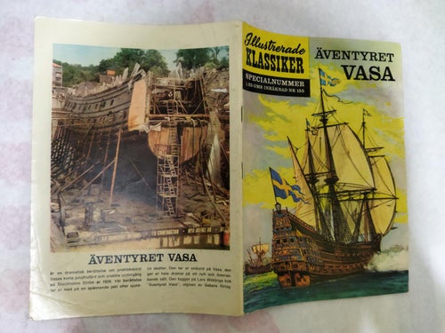 Illustrerade Klassiker nr 155 Äventyret Vasa Efter Lars Widding. Very Good+