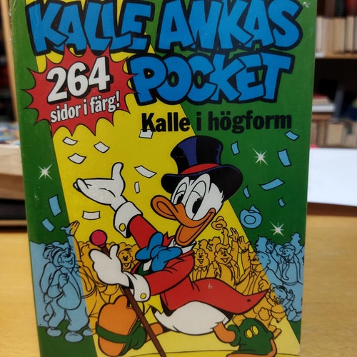 Kalle Ankas pocket nr 87, NY, inplastad