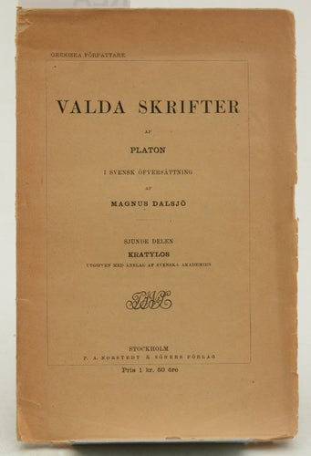 Valda skrifter / Platon
