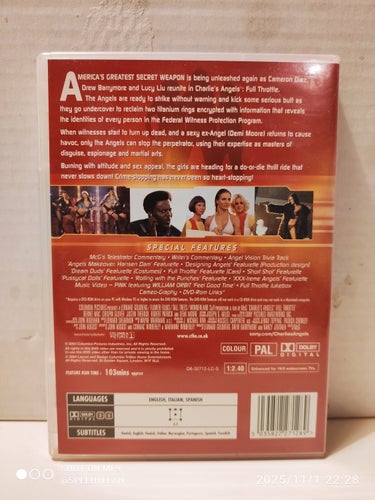Charlies Änglar 2 - Full Throttle *Cameron Diaz* - DVD