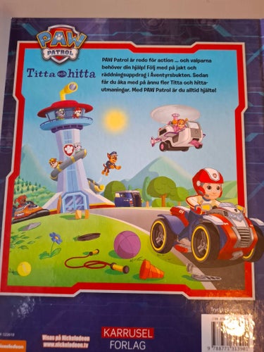Nickelodeon Paw Patrol Titta och hitta