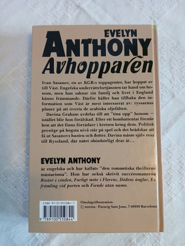 Evelyn Anthony - Avhopparen