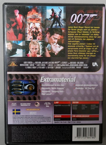 Dvd : Roger Moore - Octopussy