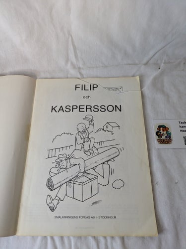 Filip och Kaspersson - Serier av Einar Lundberg