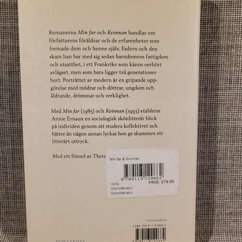 Min far & kvinnan av Annie Ernaux, 2022