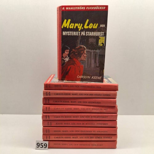 Mary, Lou ungdomsböcker x10 Bokpaket - Se bilder för titlar