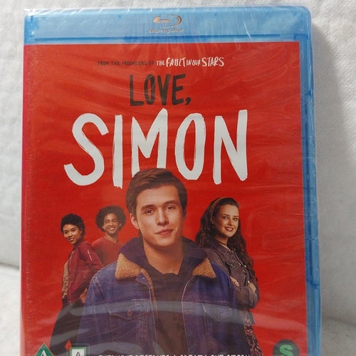Love Simon Blu-ray Oöppnad & Inplastad