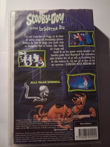 Scooby-Doo! möter bröderna Bu VHS