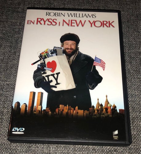 En Ryss i New York (1984) Robin Williams / 80-tal USSR Russian USA Comedy