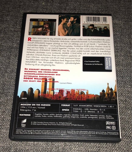 En Ryss i New York (1984) Robin Williams / 80-tal USSR Russian USA Comedy