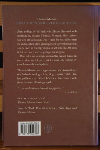Resa i den inre verkligheten av Thomas Merton, 1999