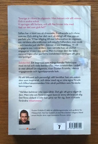 GUSTAV FRIDOLIN - Det är inte du, det är VI