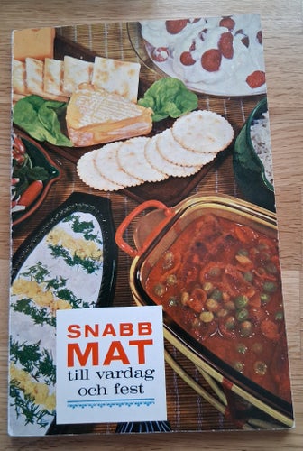 SNABB MAT till vardag och fest redigerad av Margit Engnes och Agnete Lampe 1955